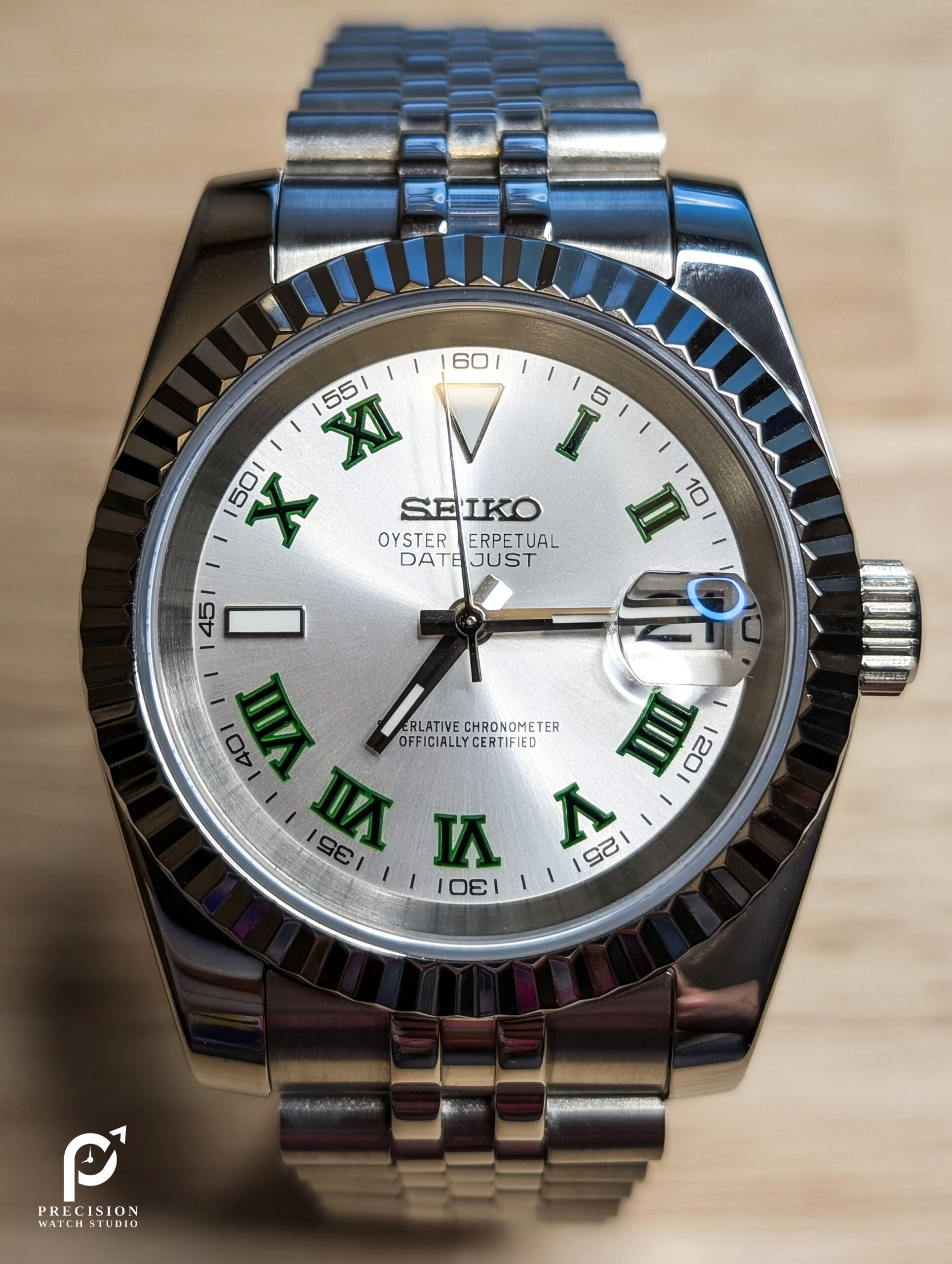 date j fluted silver wimbledon date j fluted silver wimbledon
