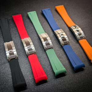 silicone rubber bracelets with metal clasp